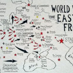 Major battles of ww2 map worksheet