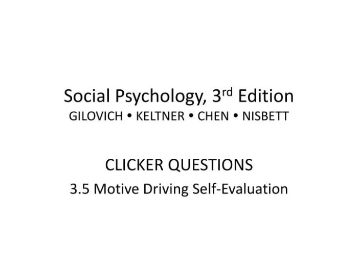 Social psychology 5th edition gilovich pdf