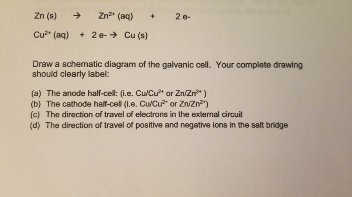 Which half reaction correctly represents oxidation